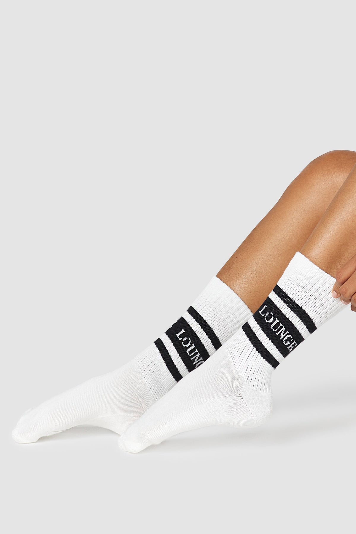 Lounge Essential Socks (2 Pack) - Black