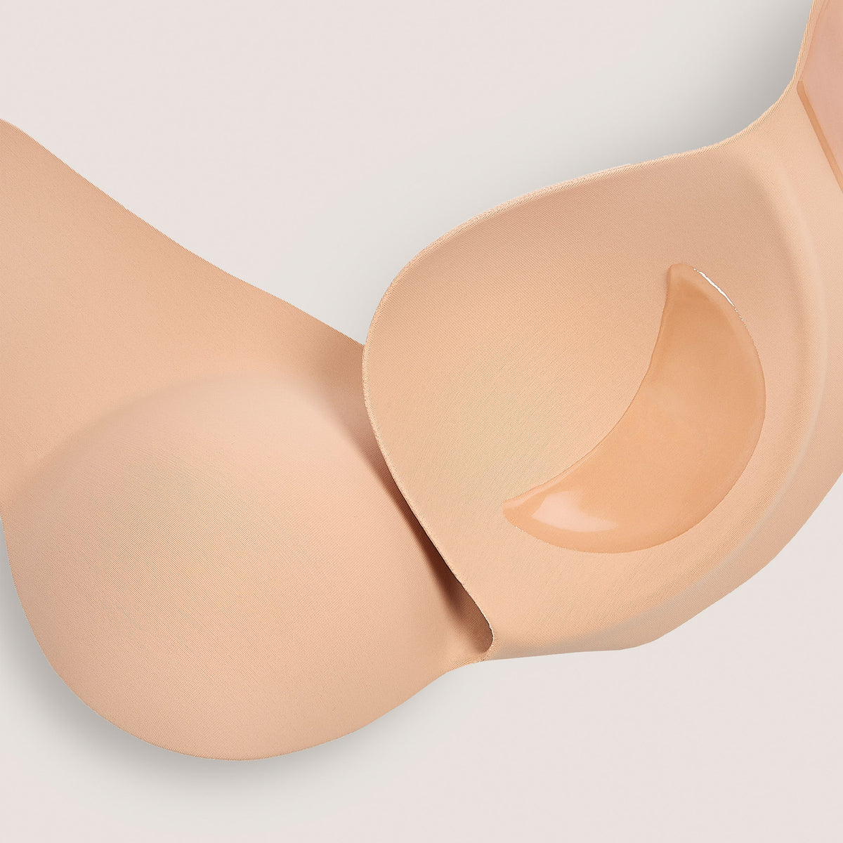 Lounge Stick-On Push-Up Bra - Sand