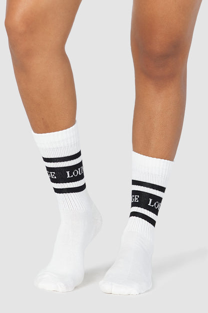 Lounge Essential Socks (2 Pack) - Black