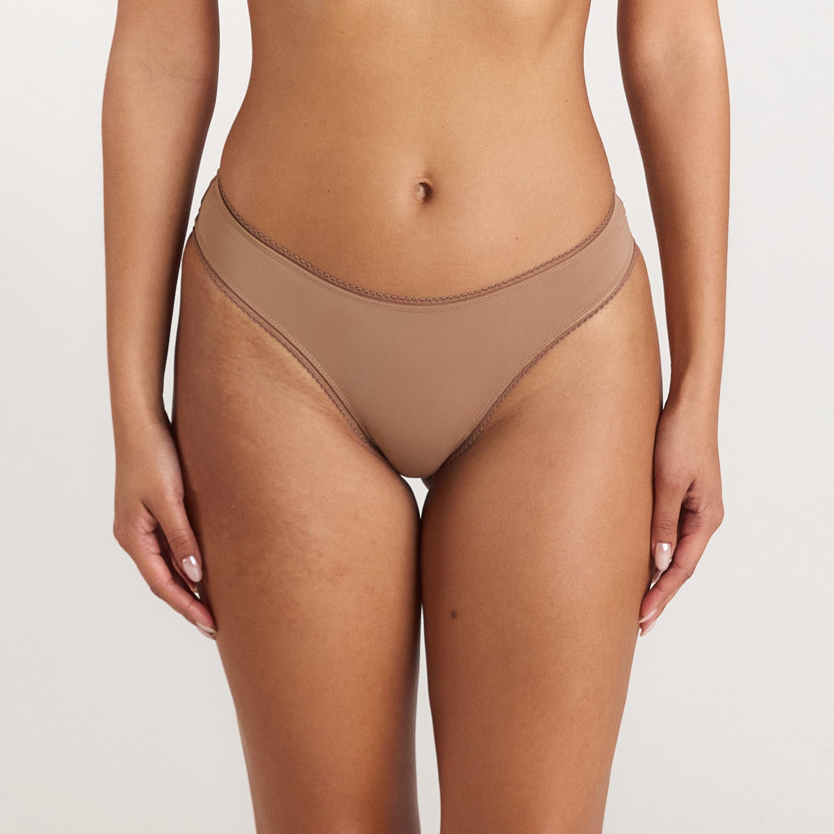 Lounge Comfort Brazilian Briefs - Hazel