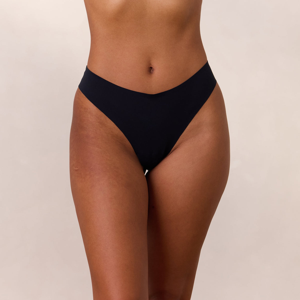 Lounge Everyday Flex Brazilian Briefs - Black
