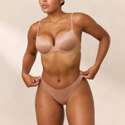 Lounge Everyday High Push-Up Bra - Honey