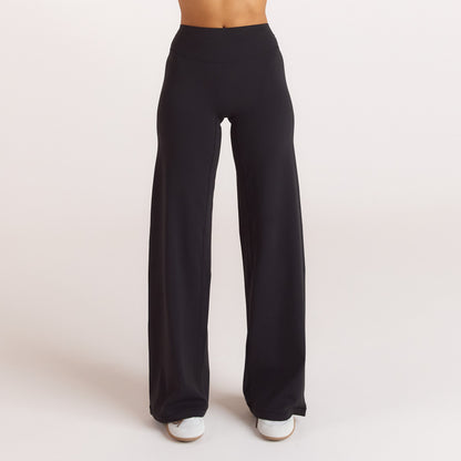 Lounge ContourSoft™ Straight-Leg Leggings - Black