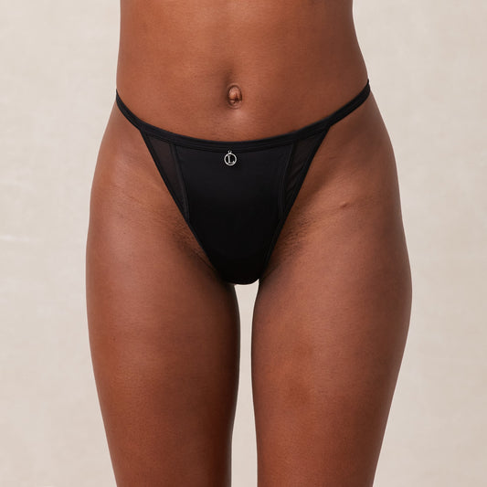 Lounge Classic Thong - Black