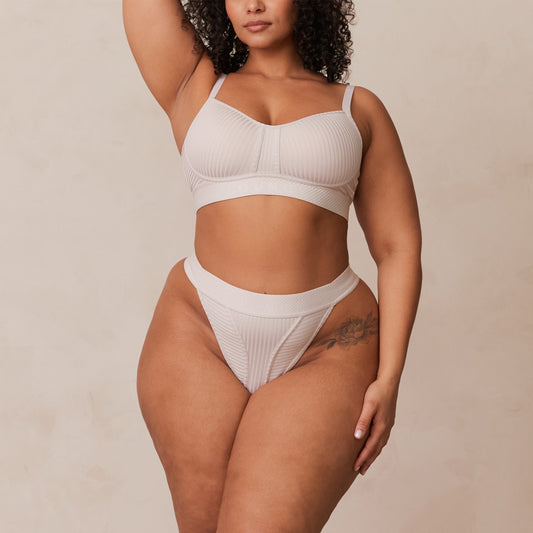 Lounge Bare Bra  - Cream