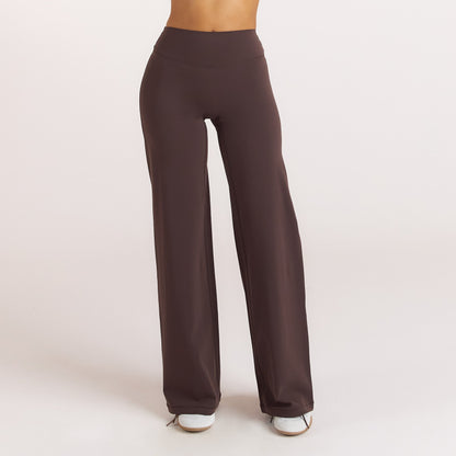 Lounge ContourSoft™ Straight-Leg Leggings - Dark Chocolate
