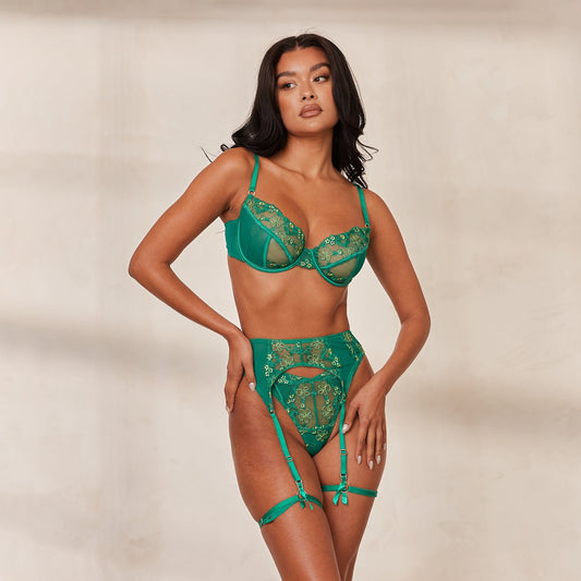 Lounge Harper Intimates Bra - Emerald