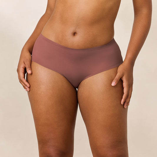 Lounge Everyday Form Boyshort - Nutmeg