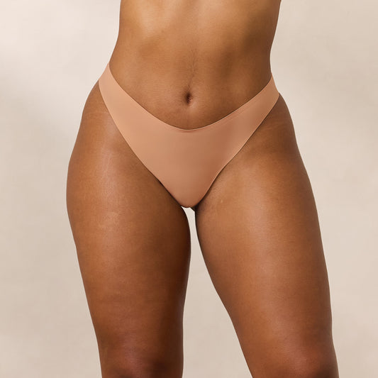 Lounge Everyday Form Brazilian Briefs - Honey