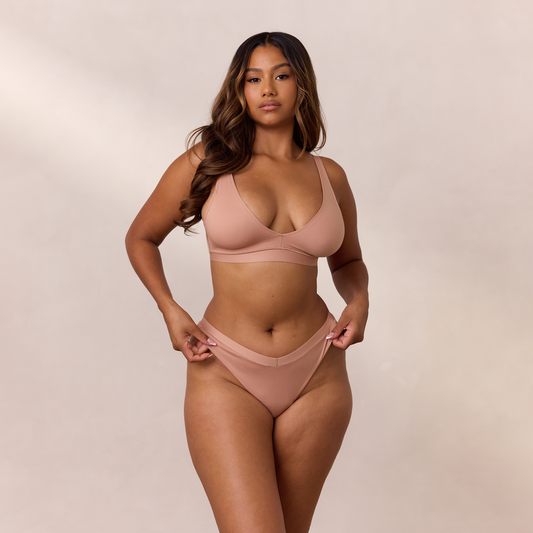 Lounge Everyday Comfort Triangle Bra - Honey