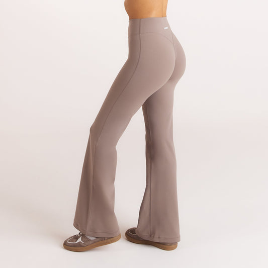 Lounge ContourSoft™ Flared Leggings - Mushroom