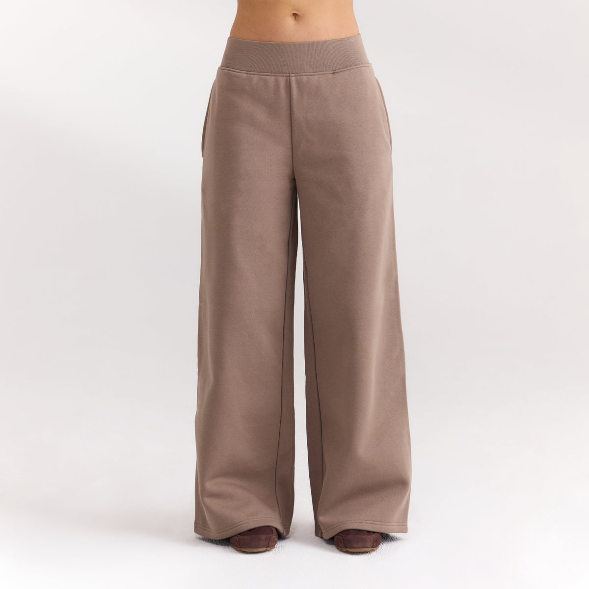 Lounge Straight-Leg Joggers - Mushroom
