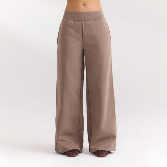Lounge Straight-Leg Joggers - Mushroom