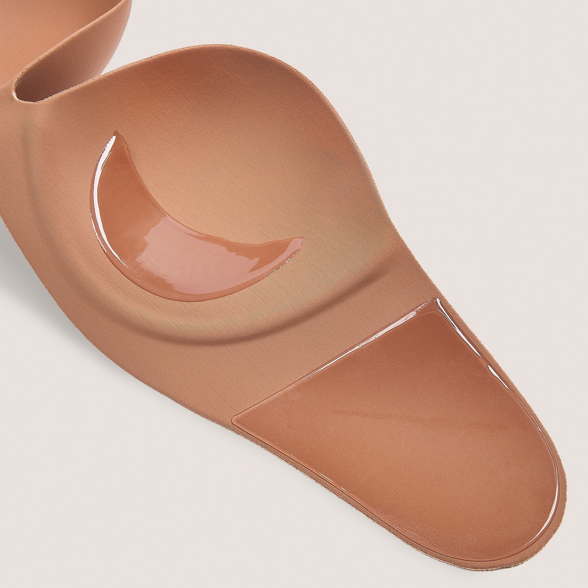 Lounge Stick-On Push-Up Bra - Nutmeg