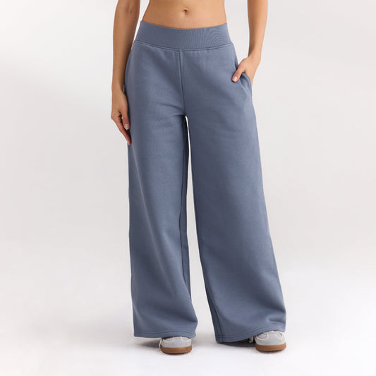 Lounge Straight-Leg Joggers - Slate Blue