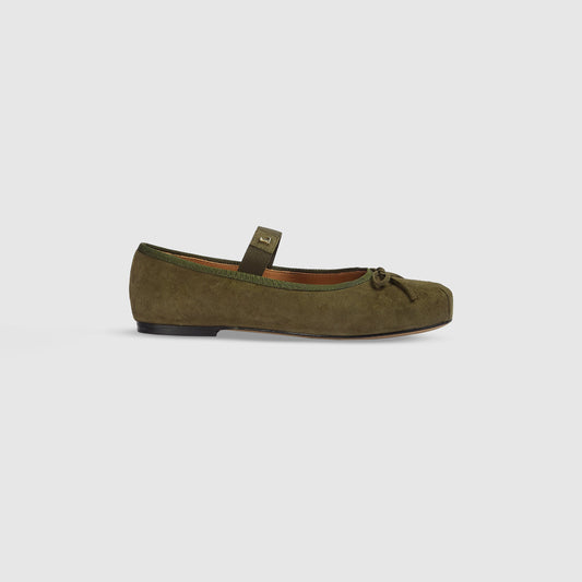 Lounge Juna Ballet Flats - Olive