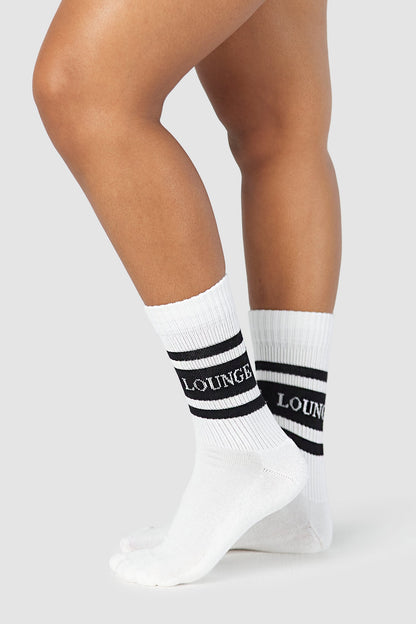 Lounge Essential Socks (2 Pack) - Black