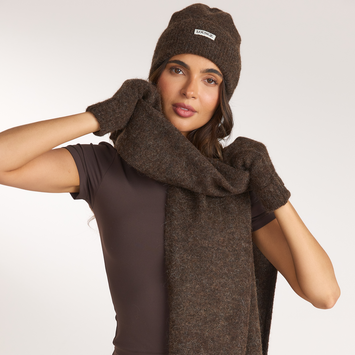 Lounge Winter Accessories Bundle - Dark Chocolate