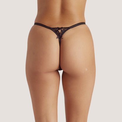 Lounge Yasmine G-String - Black