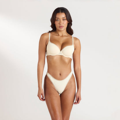 Lounge Comfort T-Shirt Bra - Latte