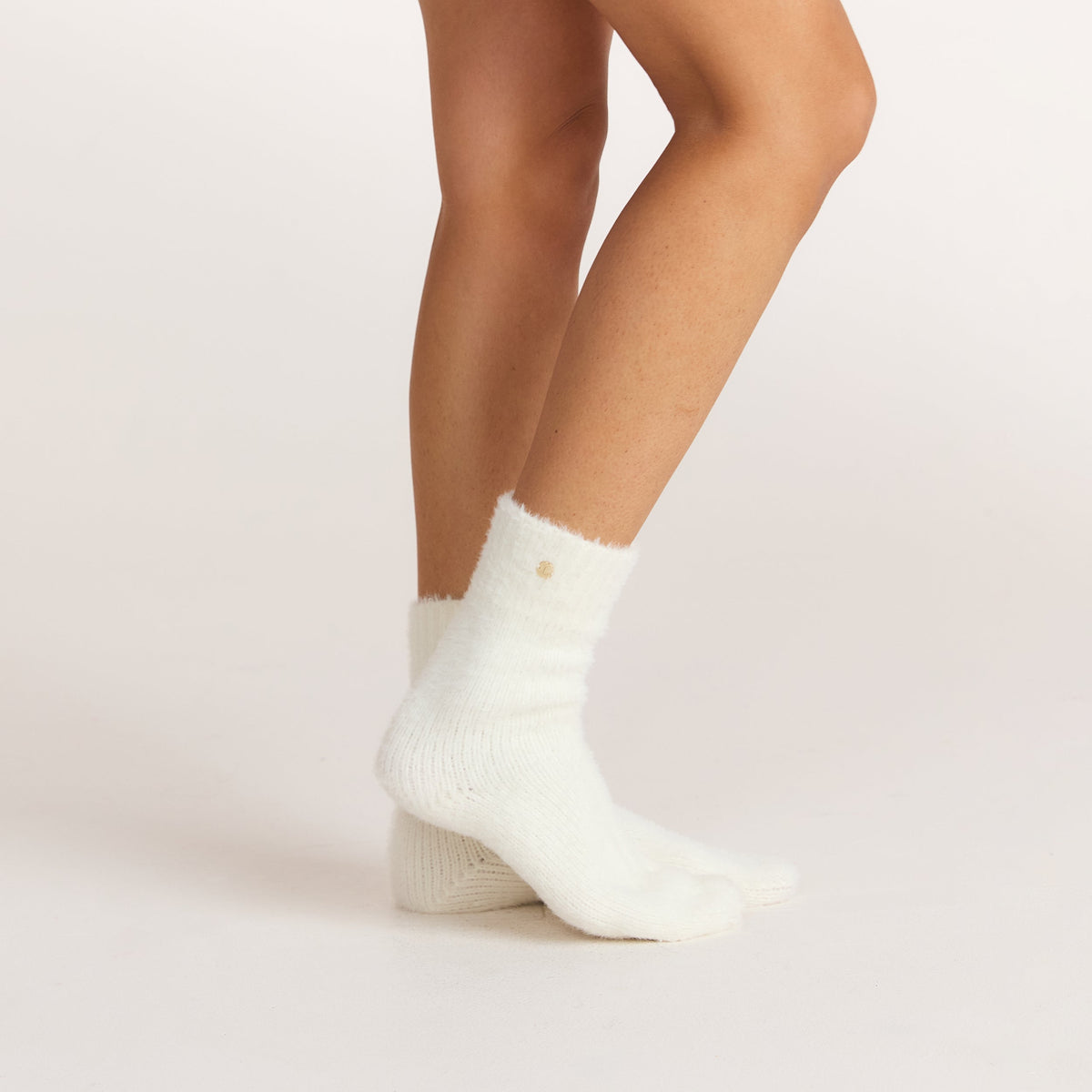 Lounge Ribbed Fluffy Socks - Multi
