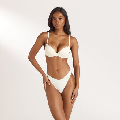 Lounge PillowSoft™ High Push-Up Bra - Latte