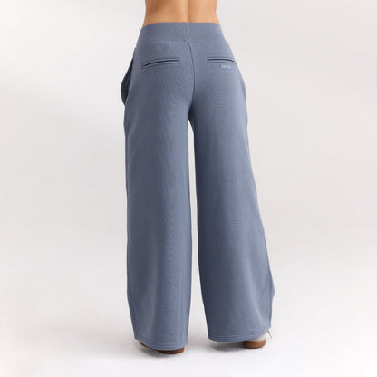 Lounge Straight-Leg Joggers - Slate Blue