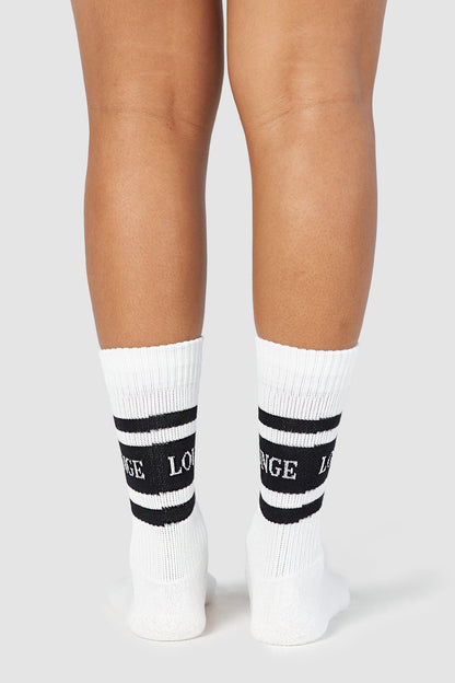 Lounge Essential Socks (2 Pack) - Black