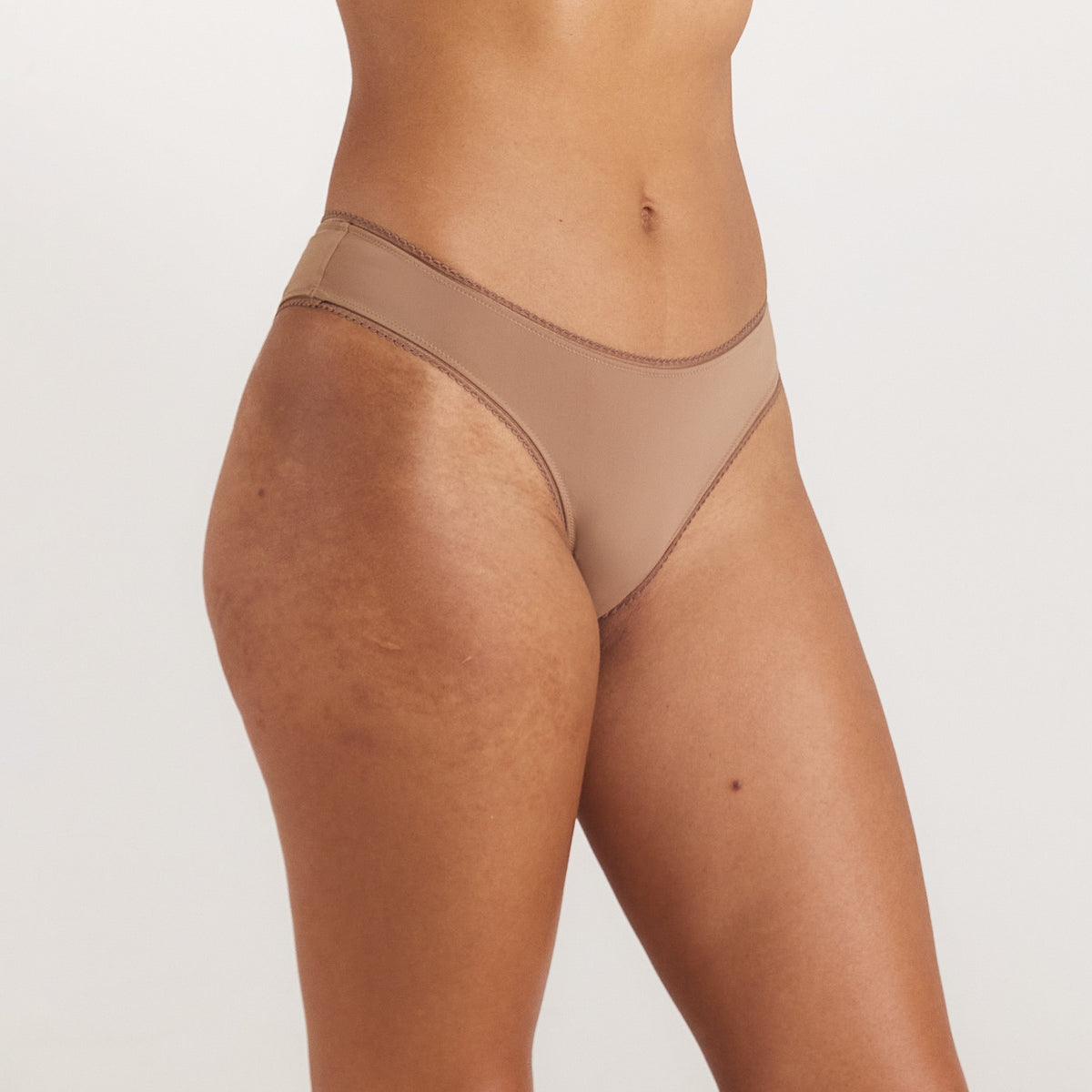 Lounge Comfort Brazilian Briefs - Hazel