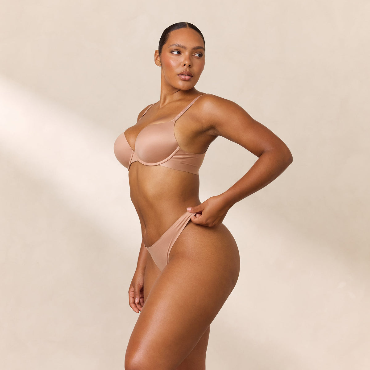 Lounge Everyday High Push-Up Bra - Honey