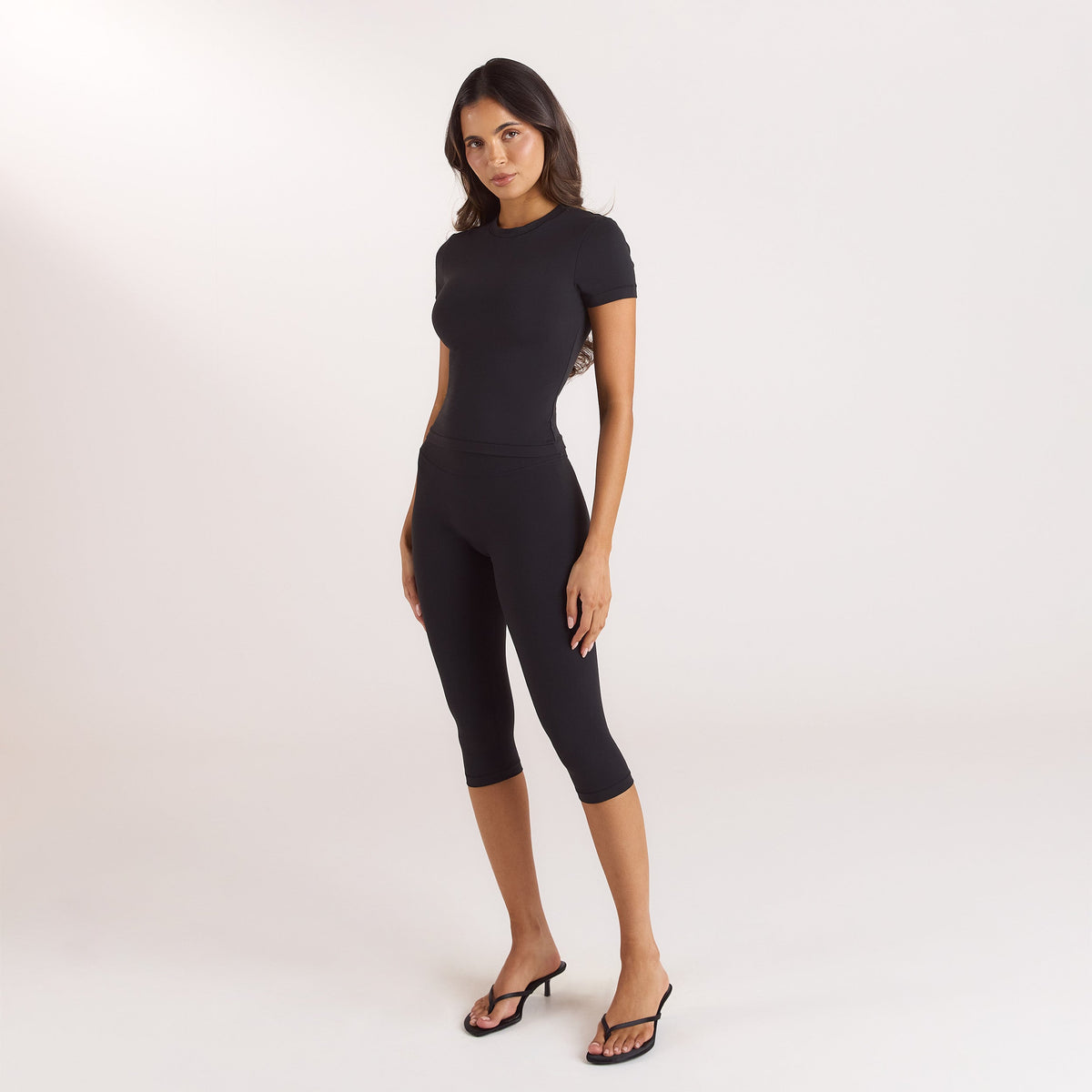 Lounge ContourSoft™ Short Sleeve T-Shirt - Black