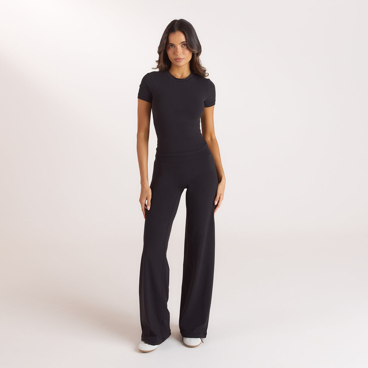 Lounge ContourSoft™ Straight-Leg Leggings - Black