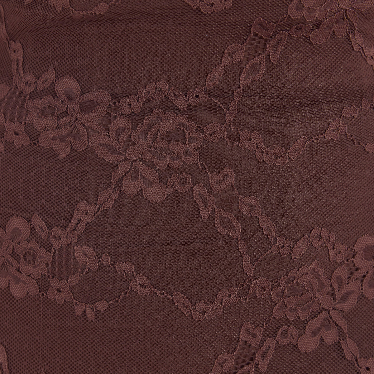 Lounge Blossom Maxi Dress with Bodysuit - Chocolate