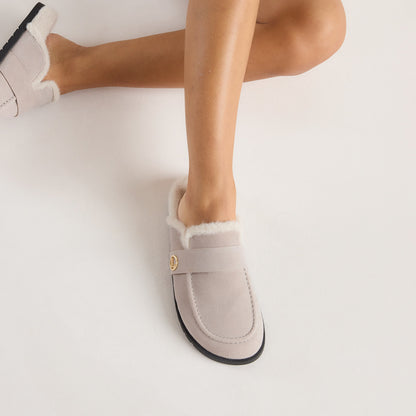 Lounge Amara Mules - Light Grey