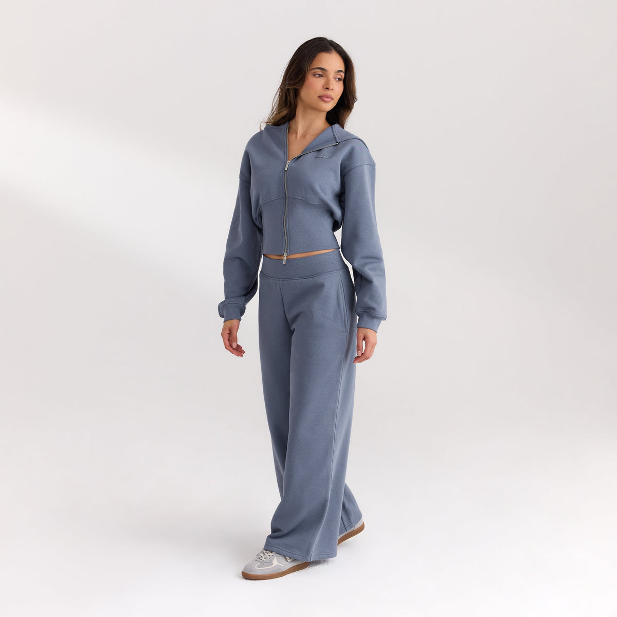 Lounge Straight-Leg Joggers - Slate Blue