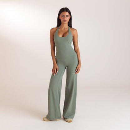 Lounge ContourSoft™ Straight-Leg Leggings - Sage Green
