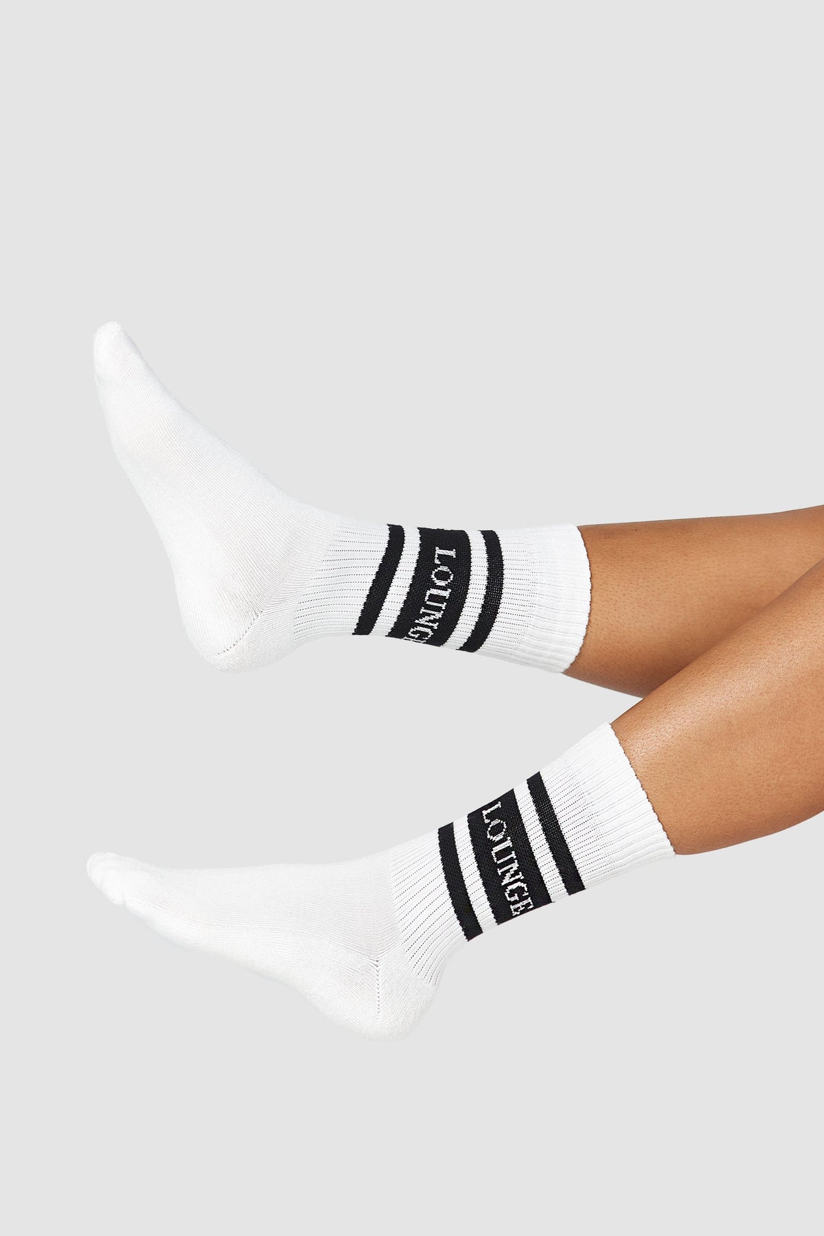 Lounge Essential Socks (2 Pack) - Black