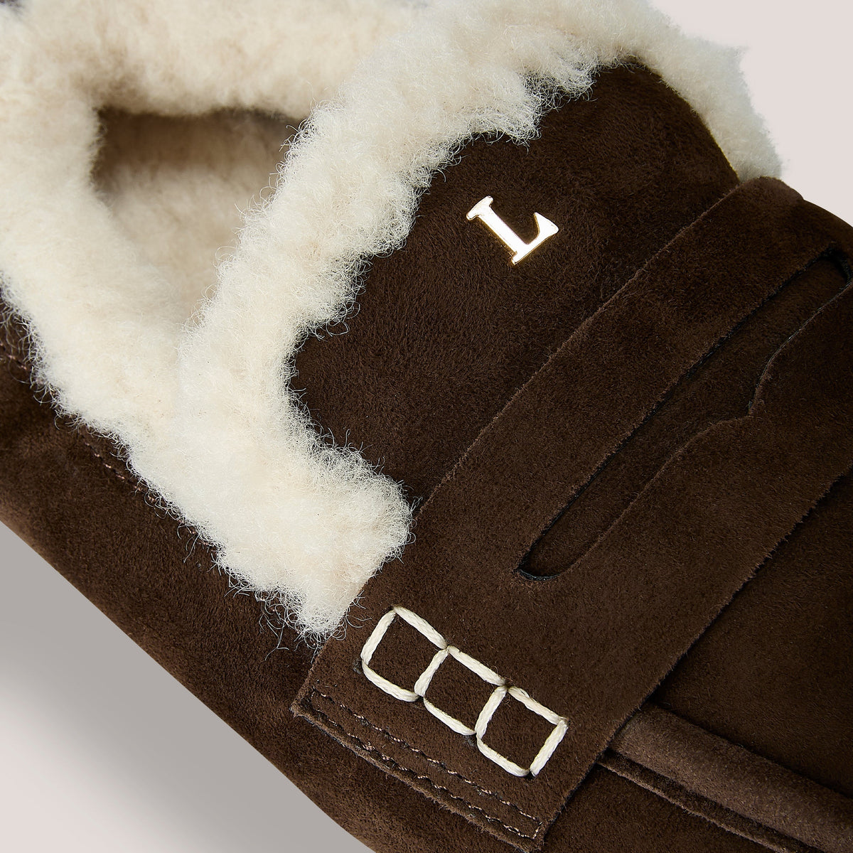 Lounge Coco Moccasin Slippers - Espresso