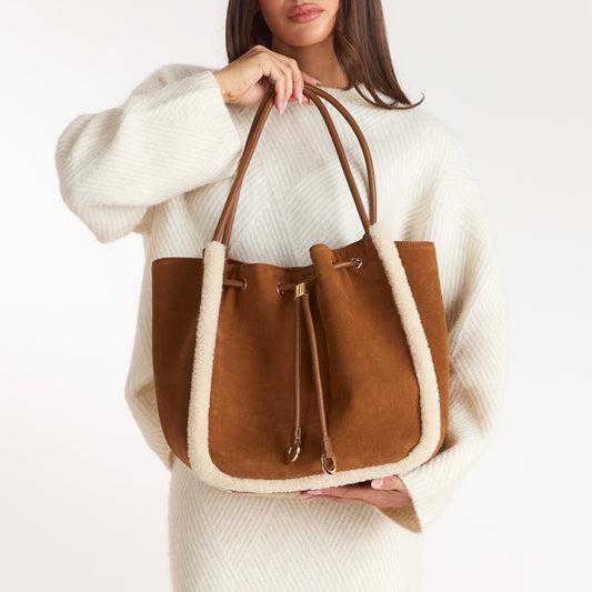 Lounge Clem Tote Bag - Chestnut