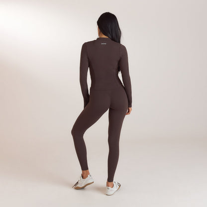 Lounge ContourSoft™ Classic Leggings - Dark Chocolate