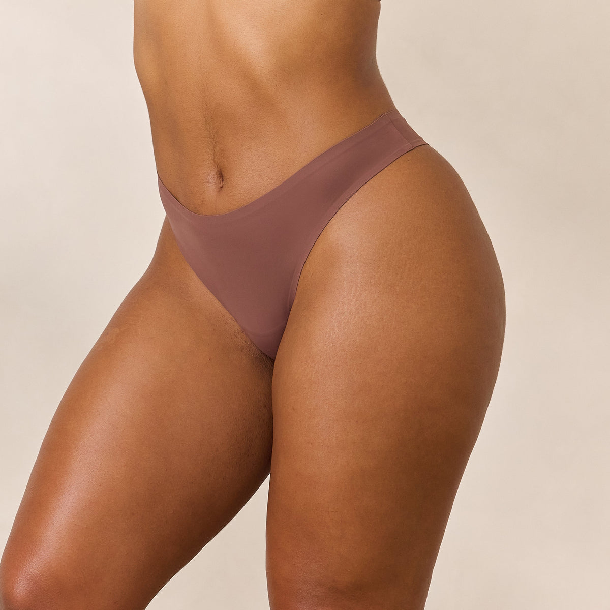Lounge Everyday Form Brazilian Briefs - Nutmeg