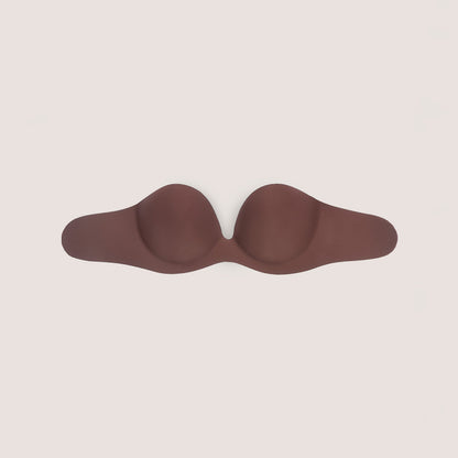 Lounge Stick-On Push-Up Bra - Mocha