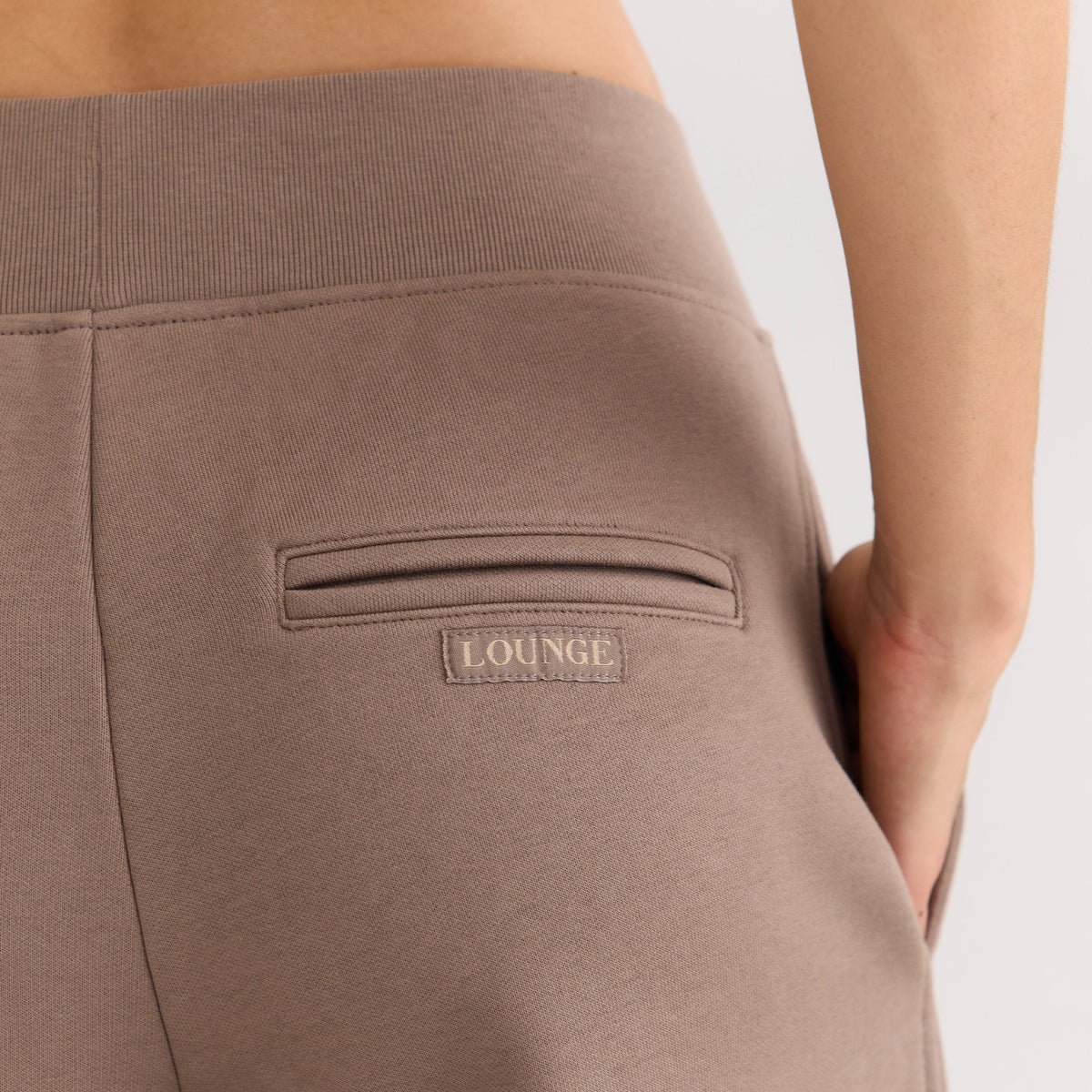 Lounge Straight-Leg Joggers - Mushroom