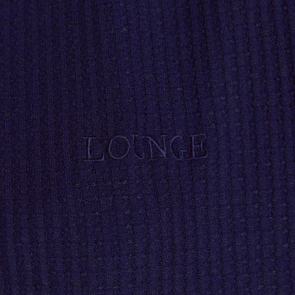 Lounge Soft Waffle Pajama Top - Navy