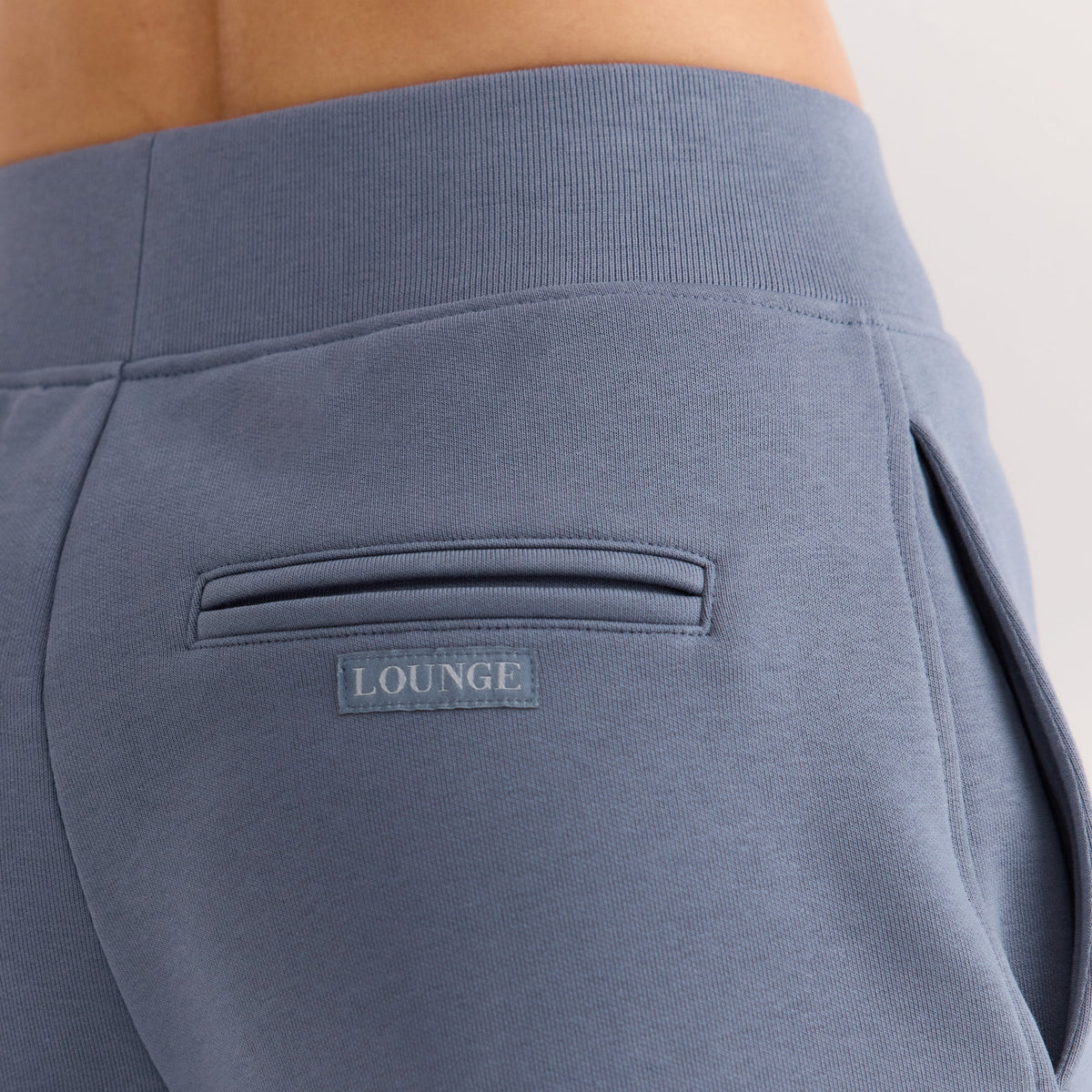Lounge Straight-Leg Joggers - Slate Blue