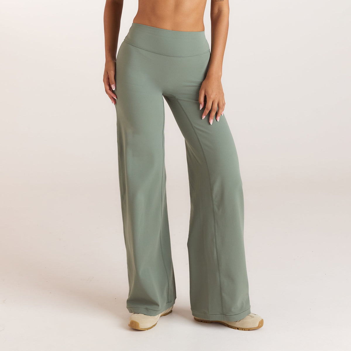 Lounge ContourSoft™ Straight-Leg Leggings - Sage Green