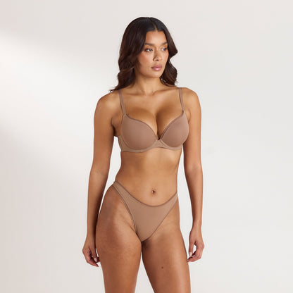 Lounge Comfort High Push-Up Bra - Hazel