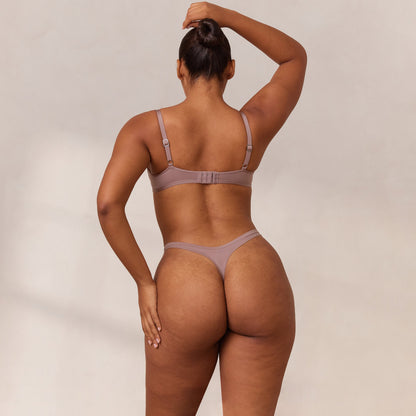 Lounge Barely There Plunge Bra - Mauve