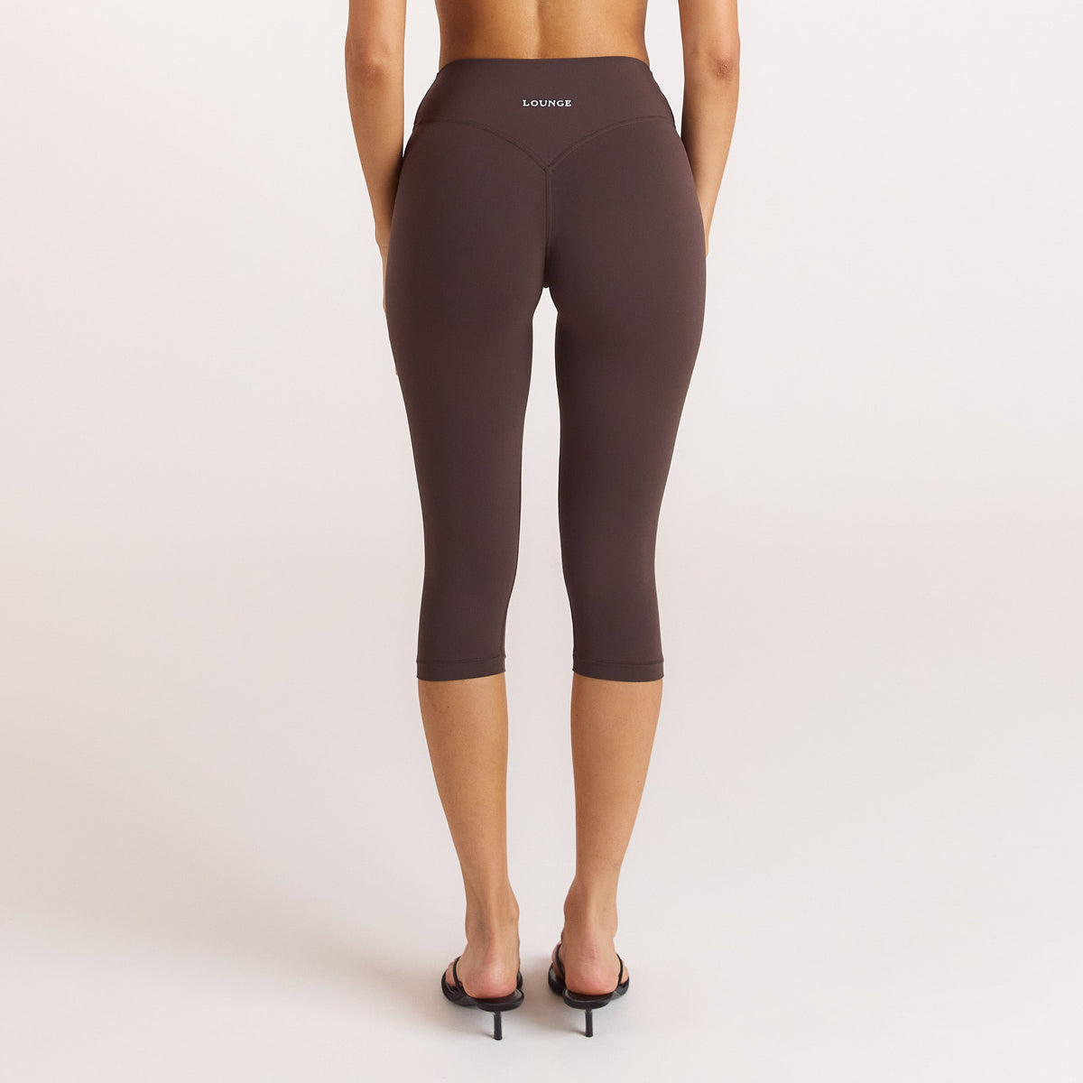 Lounge ContourSoft™ Capri Leggings - Dark Chocolate