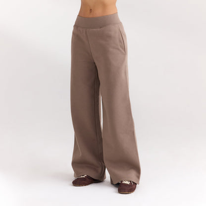 Lounge Straight-Leg Joggers - Mushroom